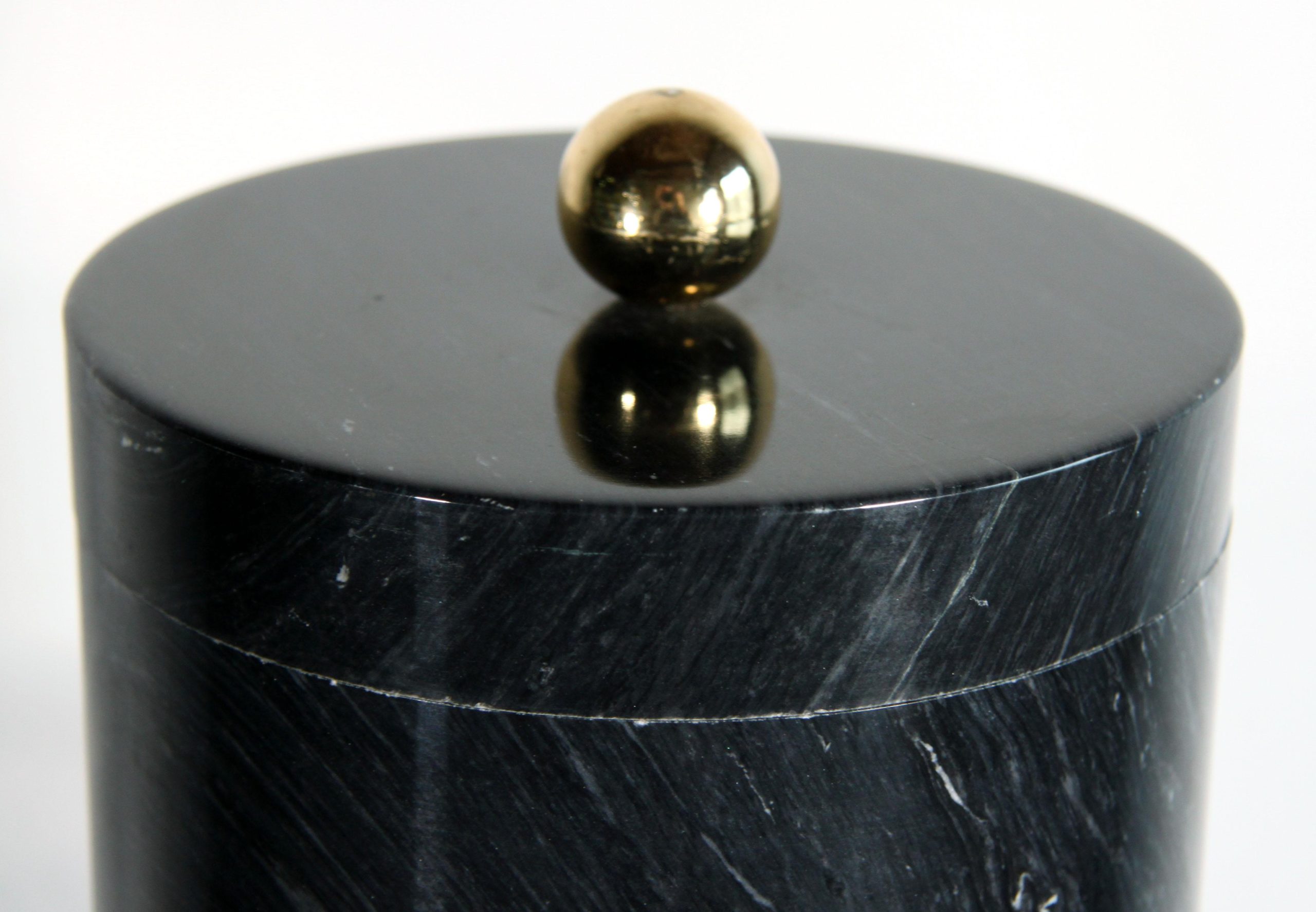 1980s-contemporary-solid-black-marble-and-brass-ice-bucket-7895 1980s-contemporary-solid-black-marble-and-brass-ice-bucket-7895