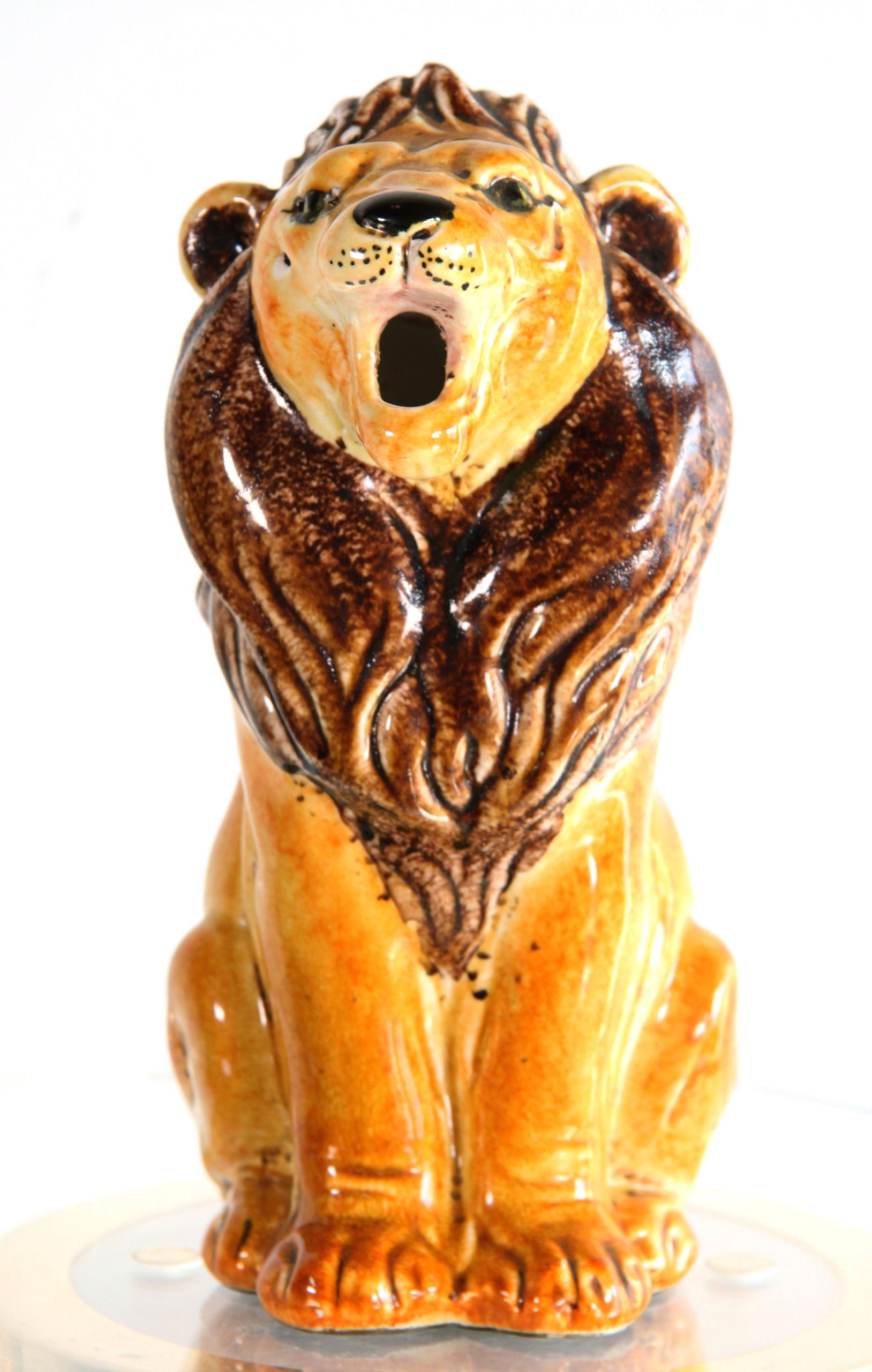vintage-mid-century-italian-ceramic-lion-pitcher-3398 vintage-mid-century-italian-ceramic-lion-pitcher-3398