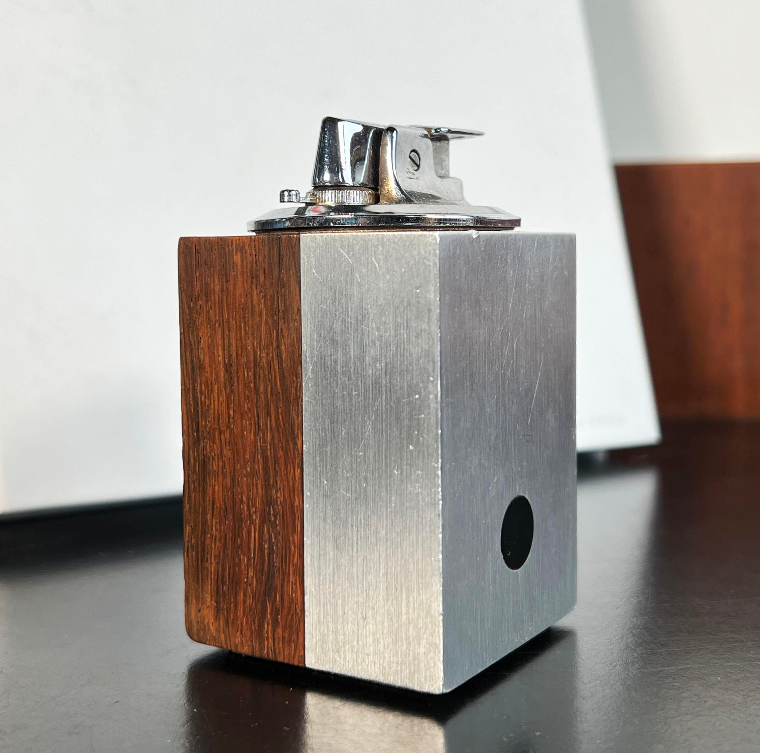 coffee table cigarette lighter 1940s Lighter Vintage Lighter Porcelain Lighte Power Of One Designs our lighters are easy to hold and use Vintage Mid Century Modern Rosewood